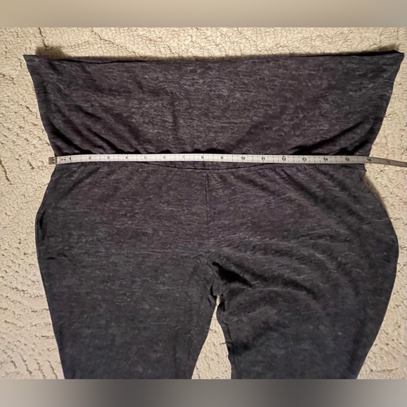 Bobbie Brooks high top stretchy wide leg fold down waist athletic pants 🌟EUC - Picture 5 of 6